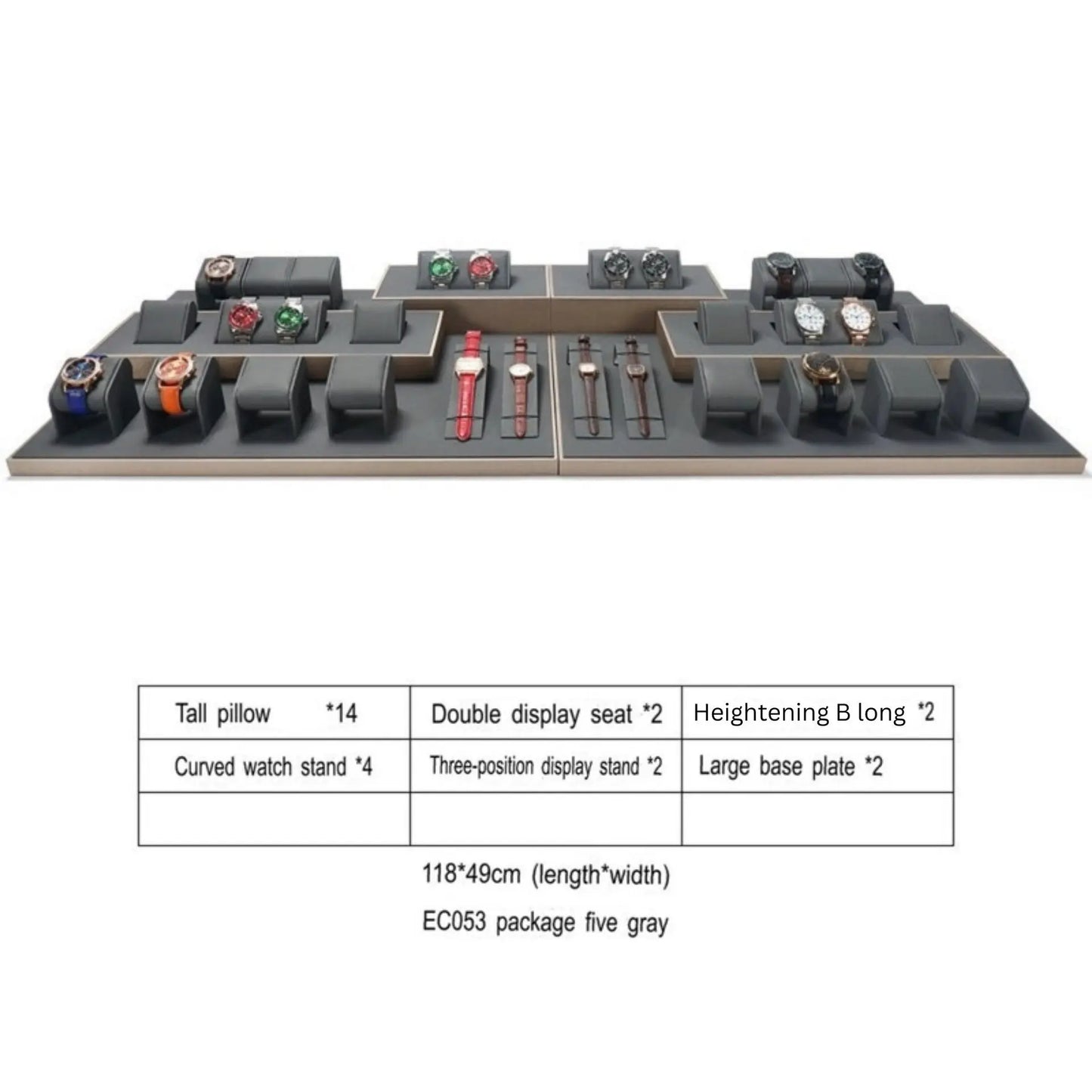 Watch display props, counter watch display racks, window displays, watch pillow bags, display racks, storage stands Jim Display