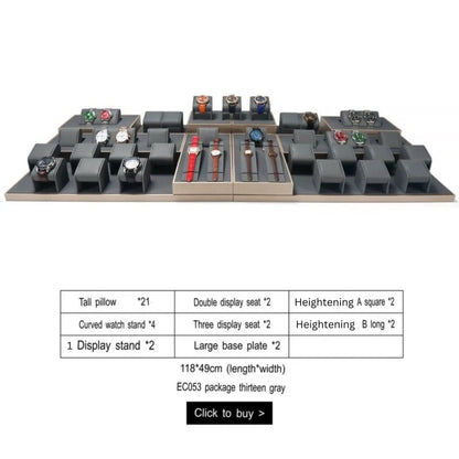Watch display props, counter watch display racks, window displays, watch pillow bags, display racks, storage stands Jim Display