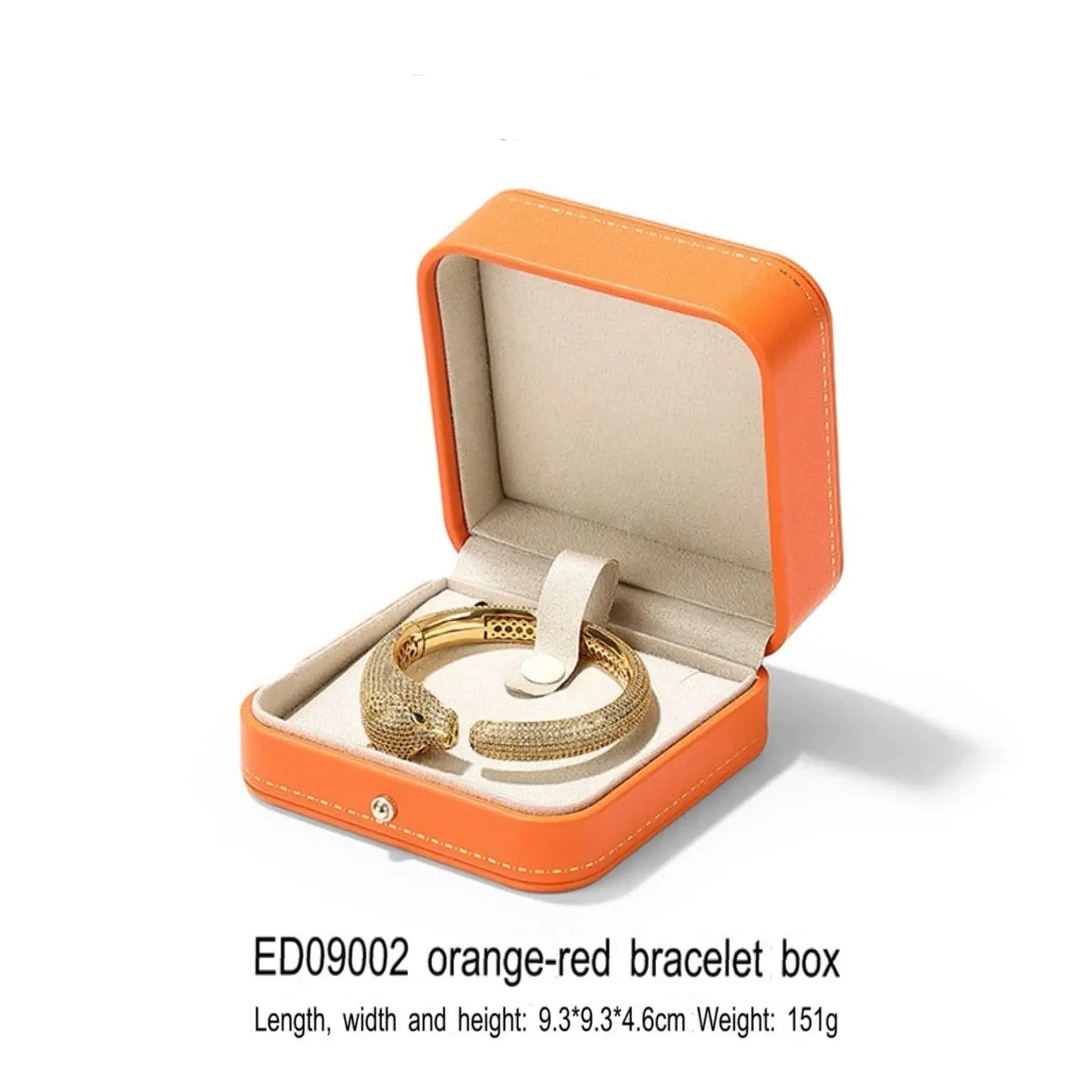 High-end Engagement Ring Box, Necklace, Bracelet, Jewelry Storage Box, Gift Jewelry Box, Three Gold Storage Box Jim Display