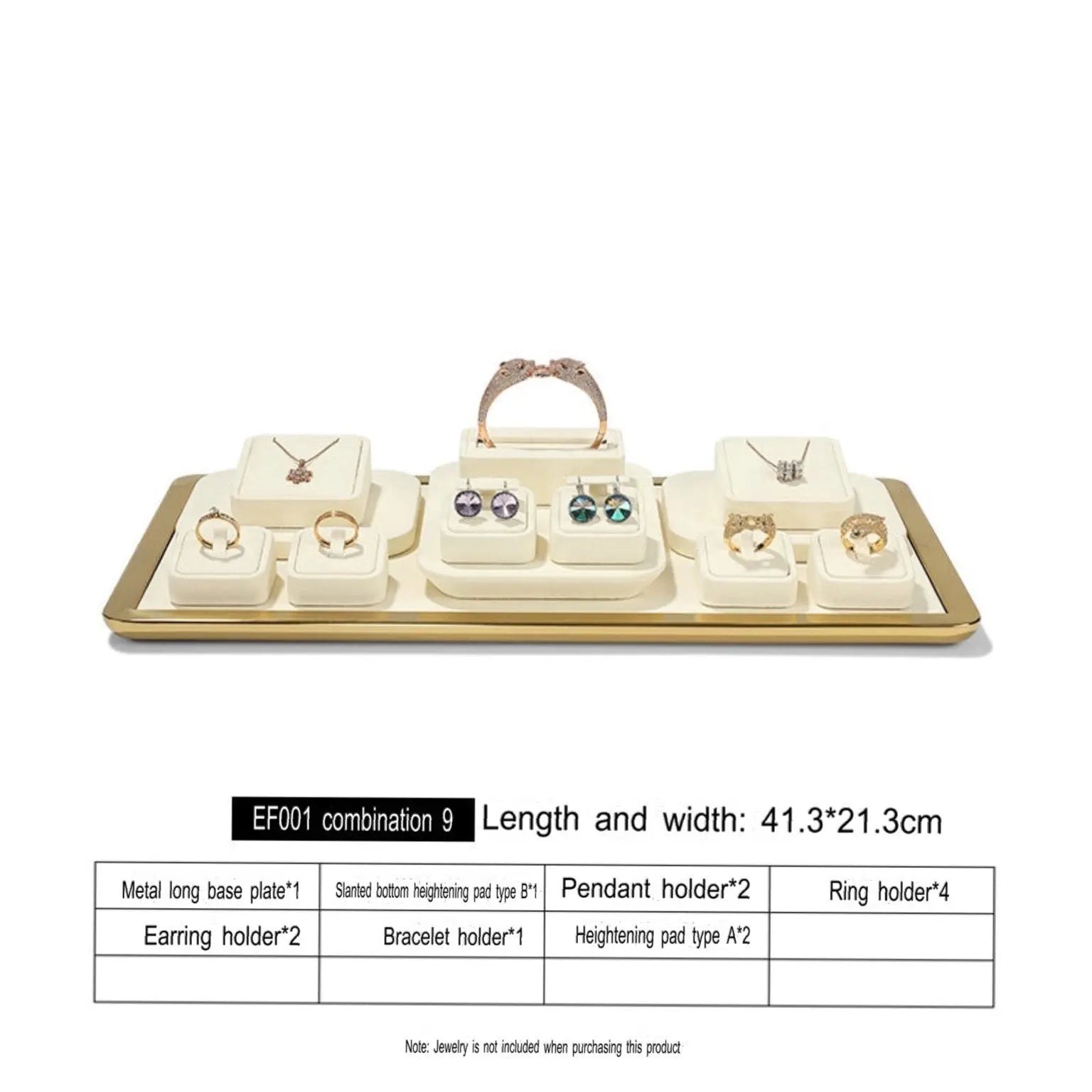 Luxury Jewelry Display Props, Rings, Necklaces, Earrings, Jewelry Counter Display Racks, Light Luxury Jewelry Display Jim Display