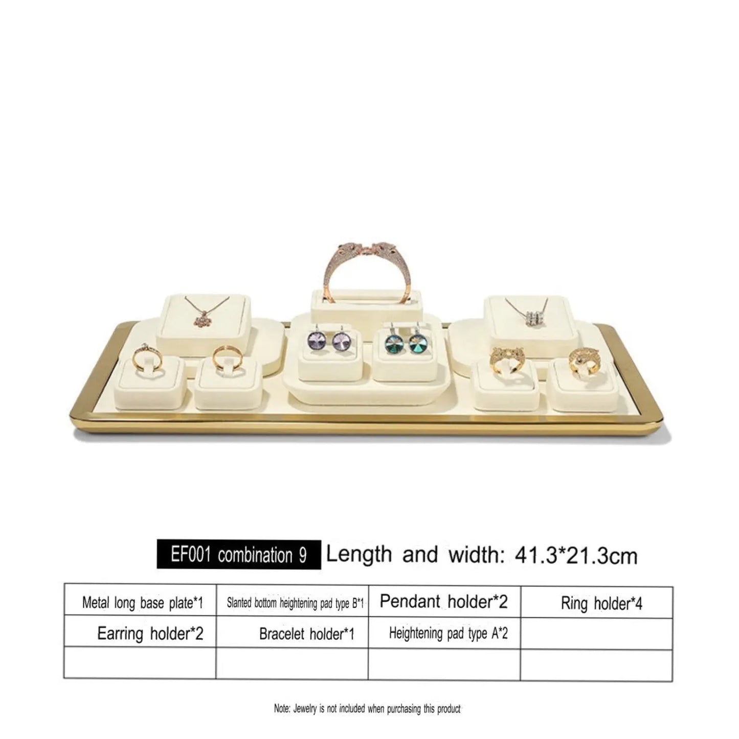 Luxury Jewelry Display Props, Rings, Necklaces, Earrings, Jewelry Counter Display Racks, Light Luxury Jewelry Display Jim Display