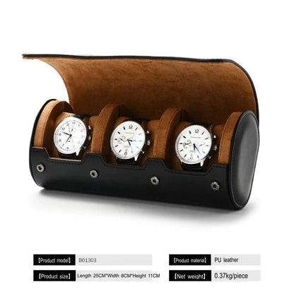 Watch Storage Box, Watch Box, Dustproof, Portable, Travel, Leather Watch, Quartz Watch, Storage Box Jim Display