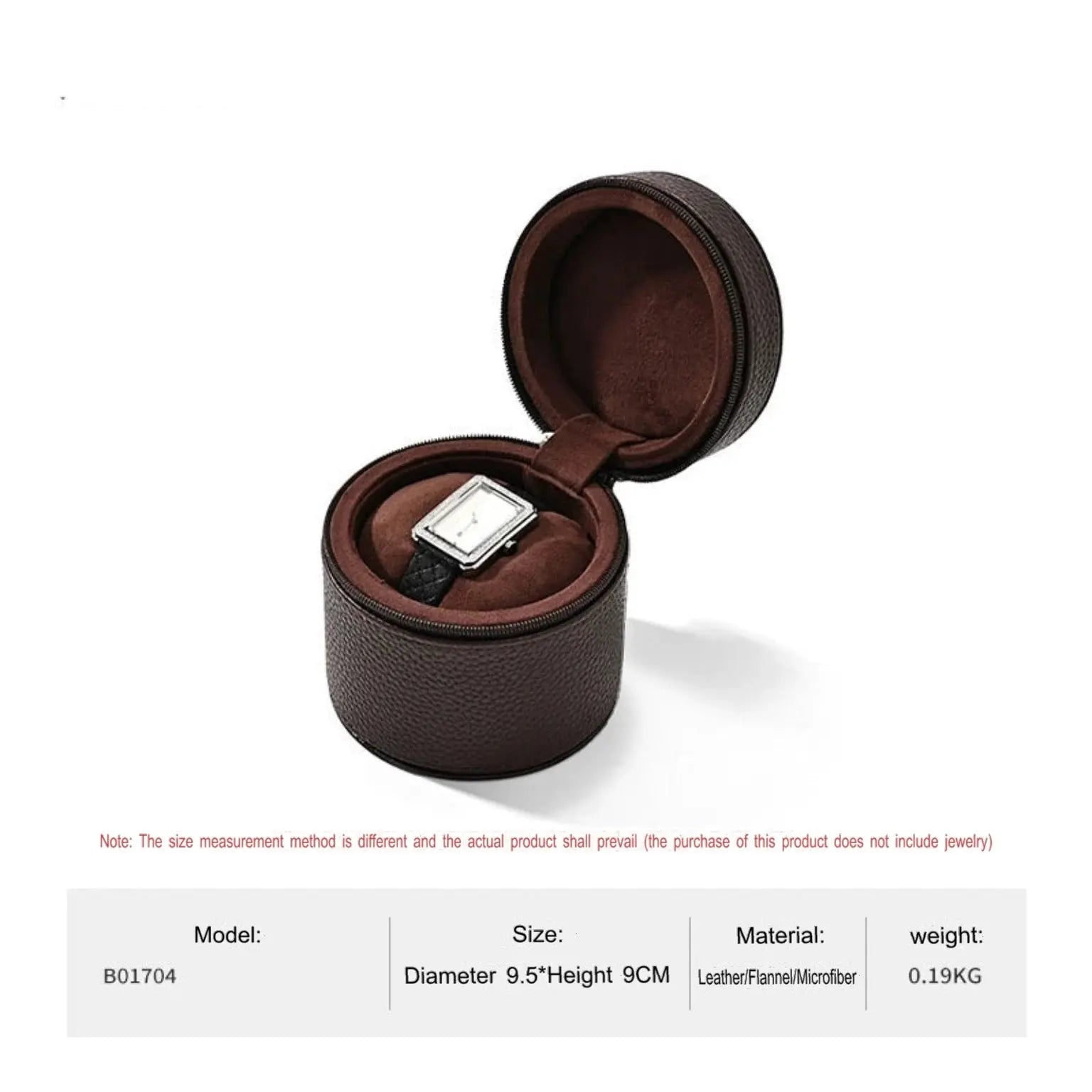 Watch Storage Box, Watch Box, Dustproof, Portable, Travel, Leather Watch, Quartz Watch, Storage Box Jim Display