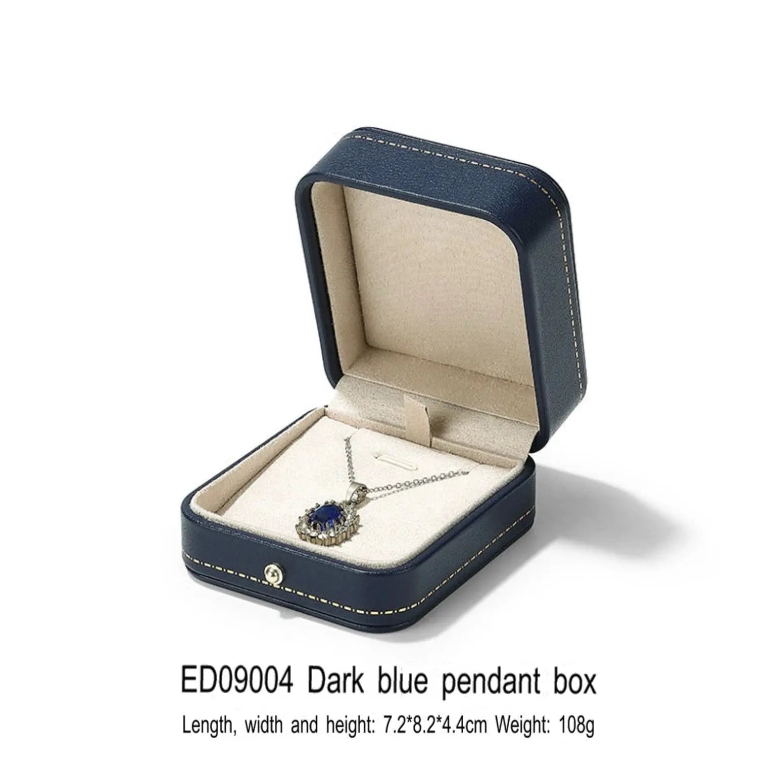 High-end Engagement Ring Box, Necklace, Bracelet, Jewelry Storage Box, Gift Jewelry Box, Three Gold Storage Box Jim Display
