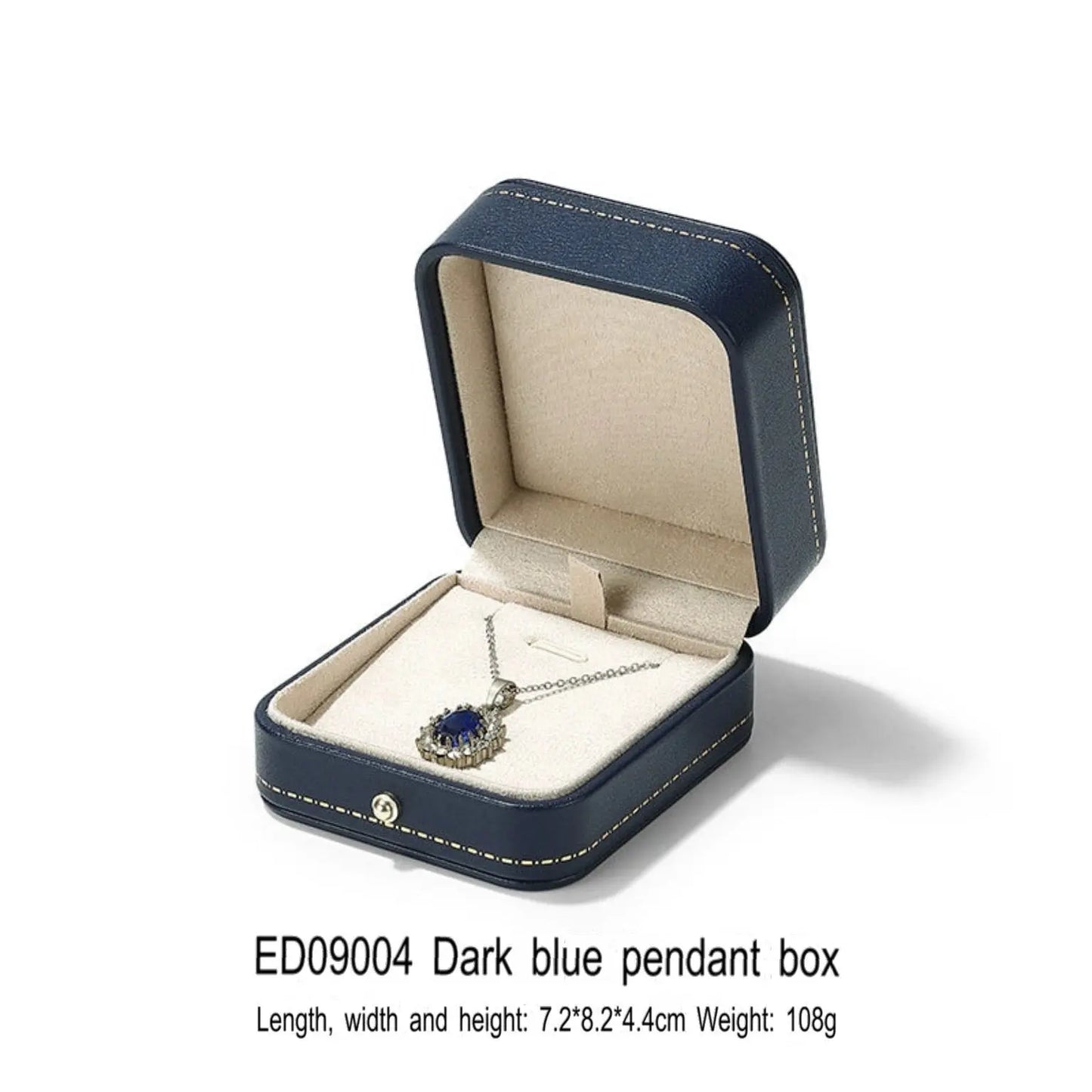 High-end Engagement Ring Box, Necklace, Bracelet, Jewelry Storage Box, Gift Jewelry Box, Three Gold Storage Box Jim Display