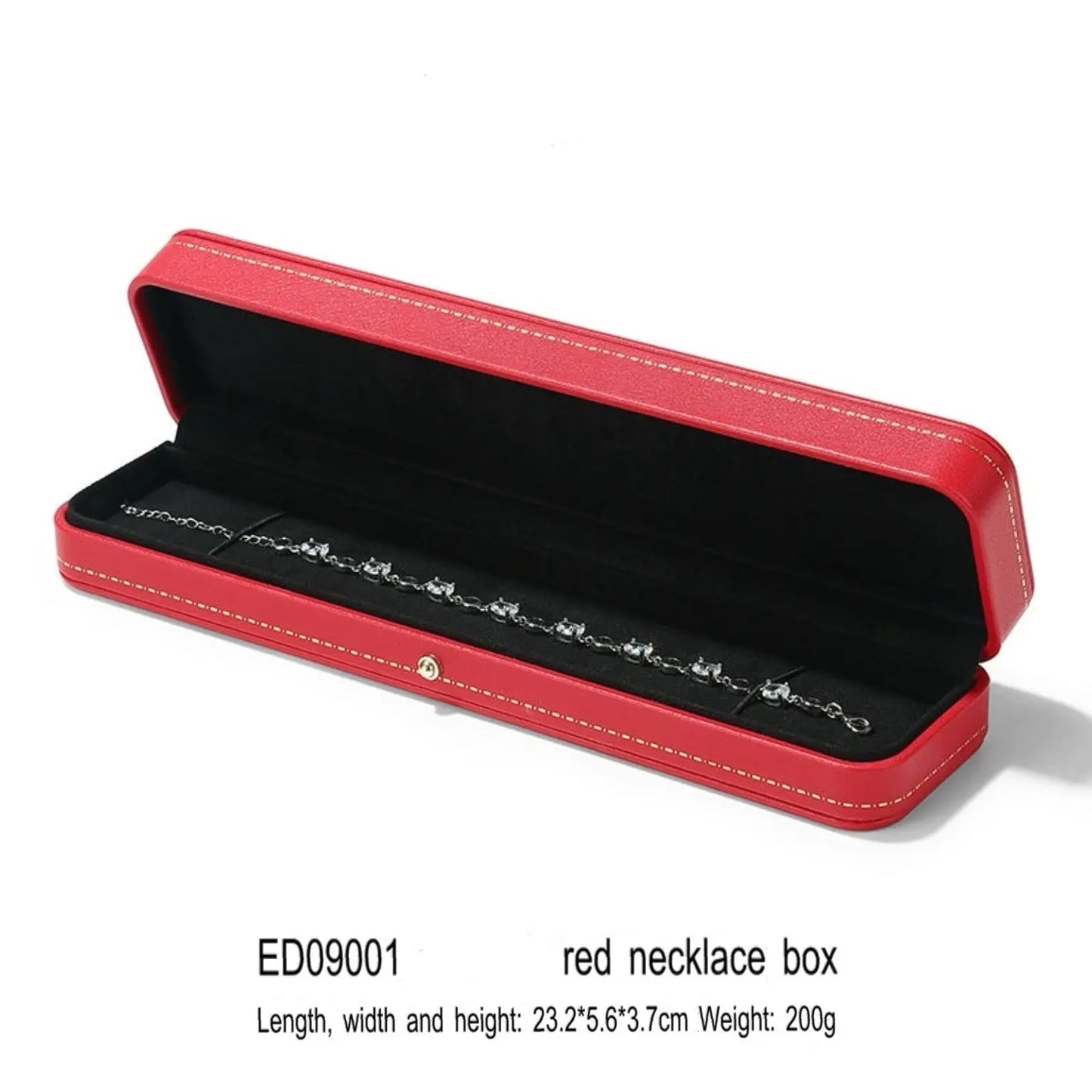 High-end Engagement Ring Box, Necklace, Bracelet, Jewelry Storage Box, Gift Jewelry Box, Three Gold Storage Box Jim Display