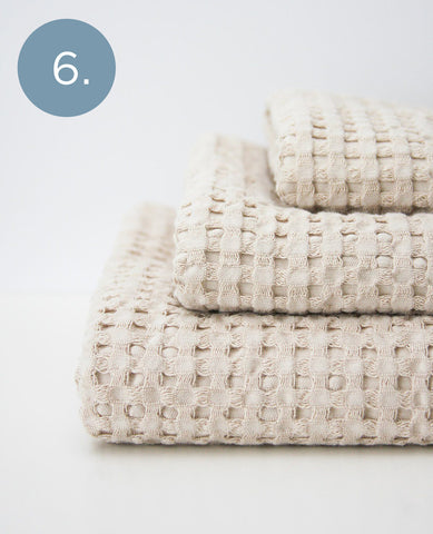 Abyss Pousada Towels Ecru