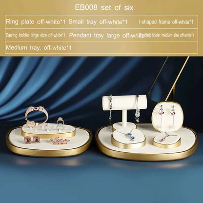 Jewellery display, light luxury window decoration tray set jewelry props Jim Display