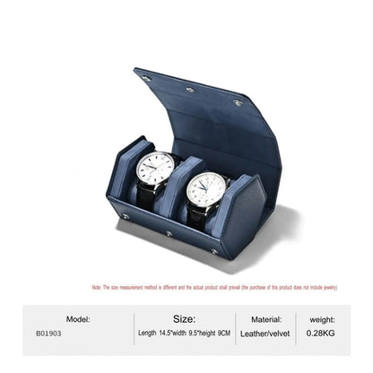 Watch Storage Box, Watch Box, Dustproof, Portable, Travel, Leather Watch, Quartz Watch, Storage Box Jim Display