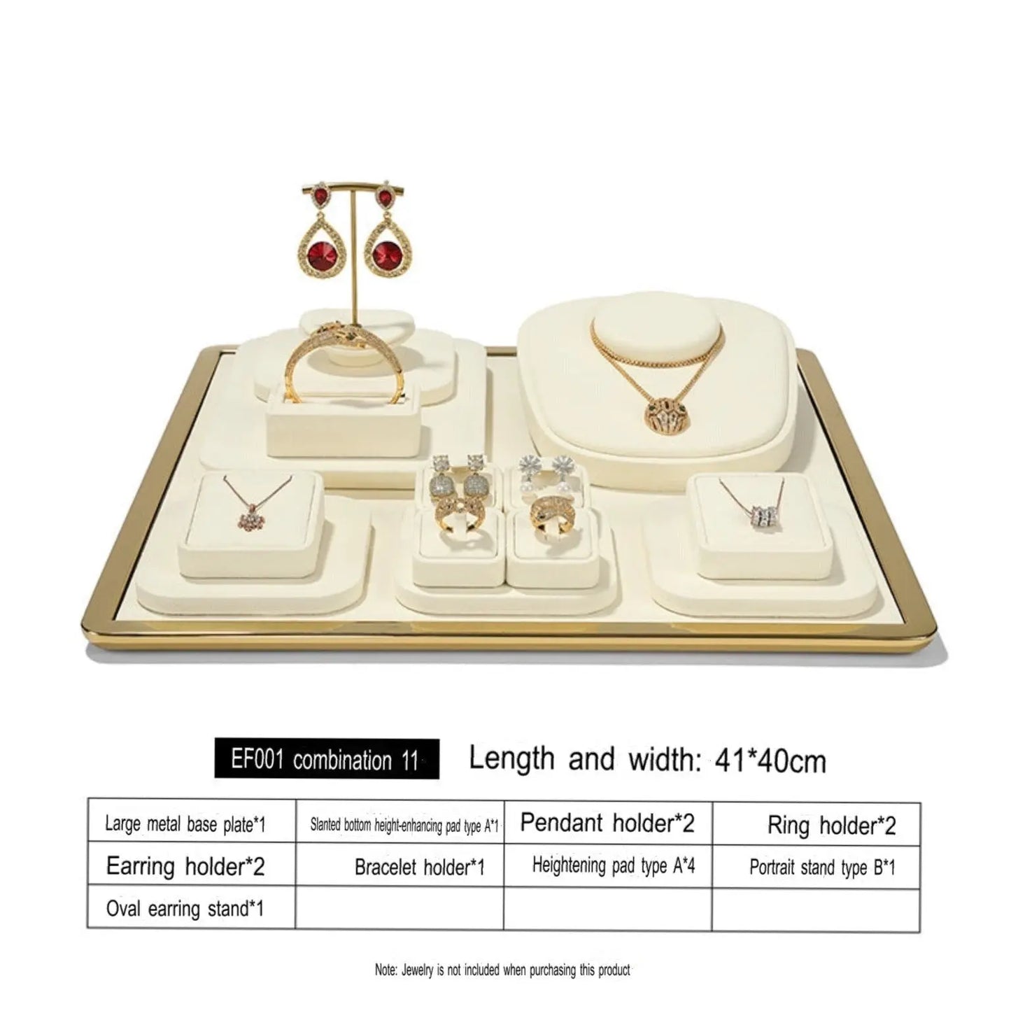 Luxury Jewelry Display Props, Rings, Necklaces, Earrings, Jewelry Counter Display Racks, Light Luxury Jewelry Display Jim Display