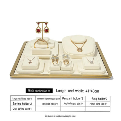 Luxury Jewelry Display Props, Rings, Necklaces, Earrings, Jewelry Counter Display Racks, Light Luxury Jewelry Display Jim Display