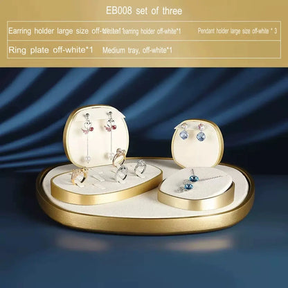 Jewellery display, light luxury window decoration tray set jewelry props Jim Display