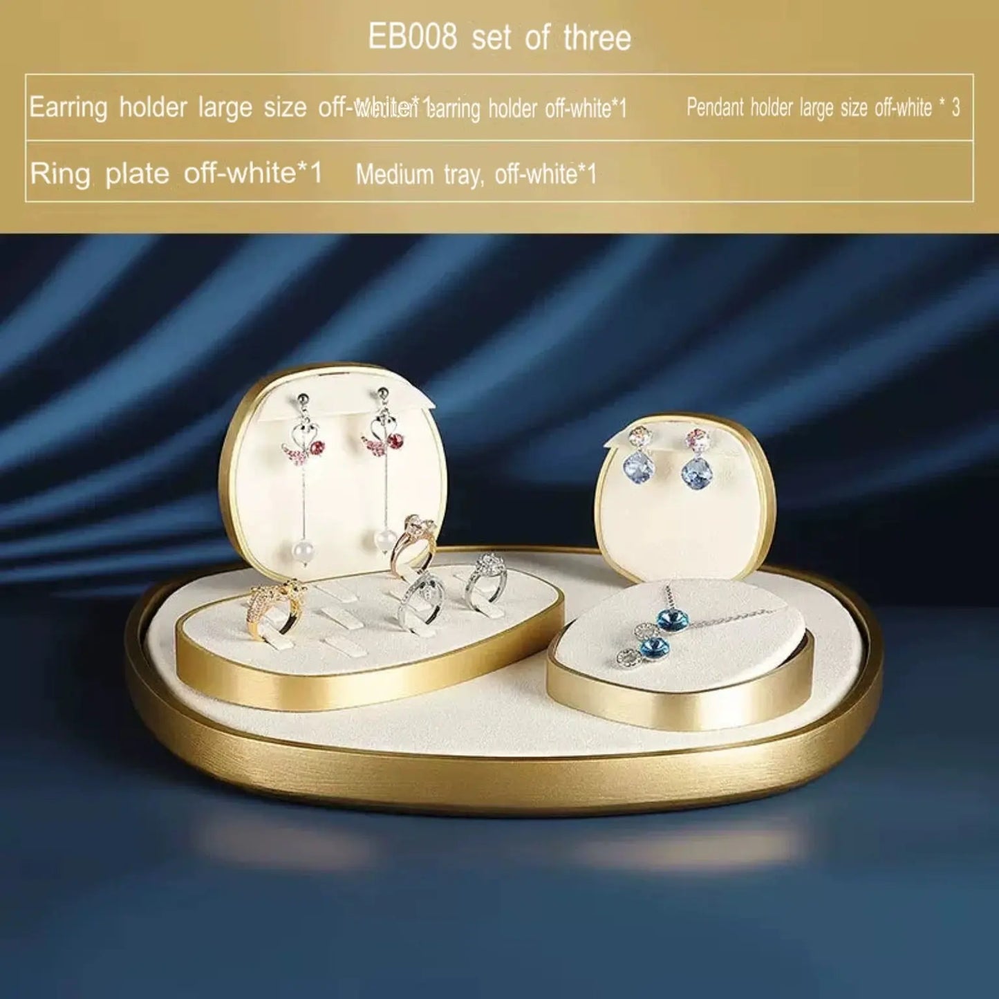Jewellery display, light luxury window decoration tray set jewelry props Jim Display