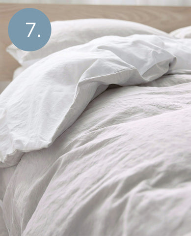 Duet Washed Linen White Clay