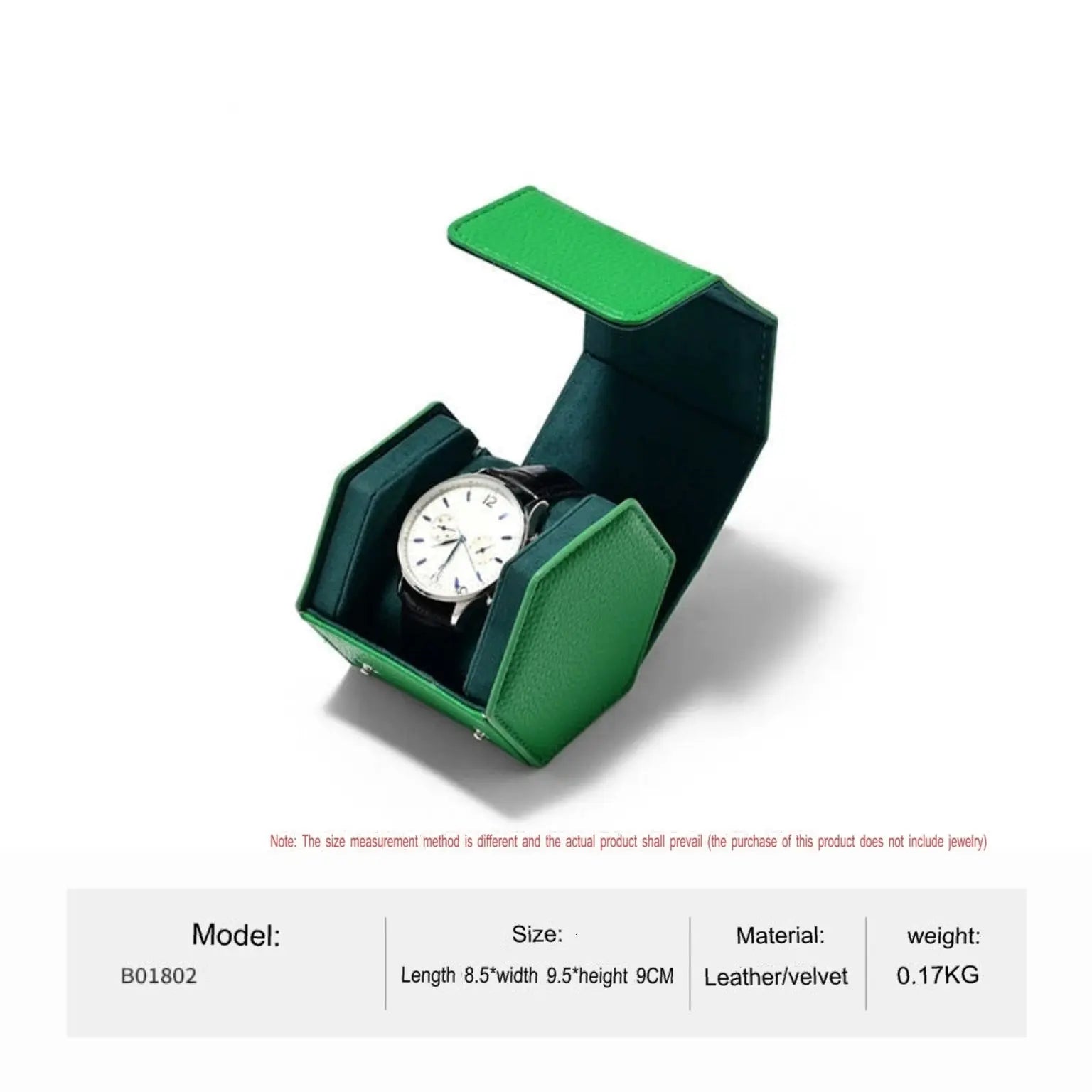 Watch Storage Box, Watch Box, Dustproof, Portable, Travel, Leather Watch, Quartz Watch, Storage Box Jim Display