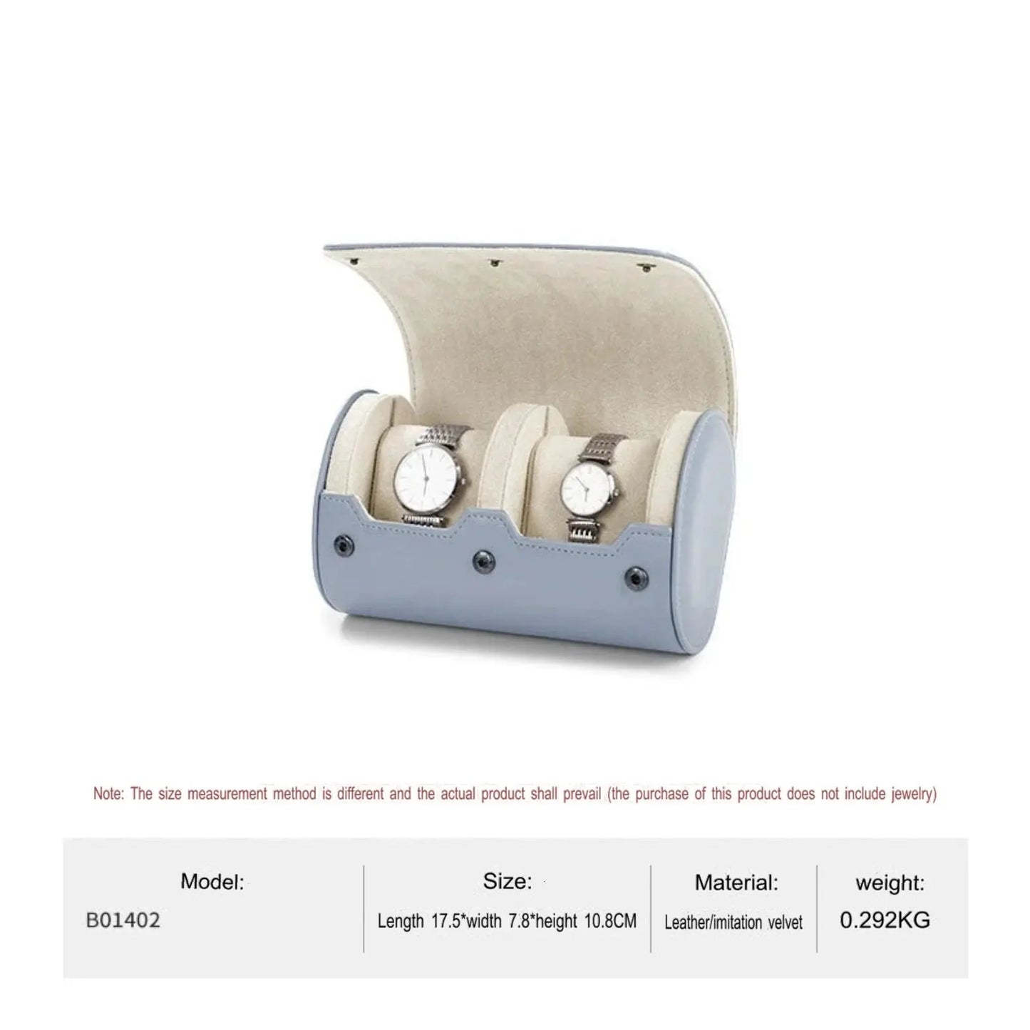 Watch Storage Box, Watch Box, Dustproof, Portable, Travel, Leather Watch, Quartz Watch, Storage Box Jim Display