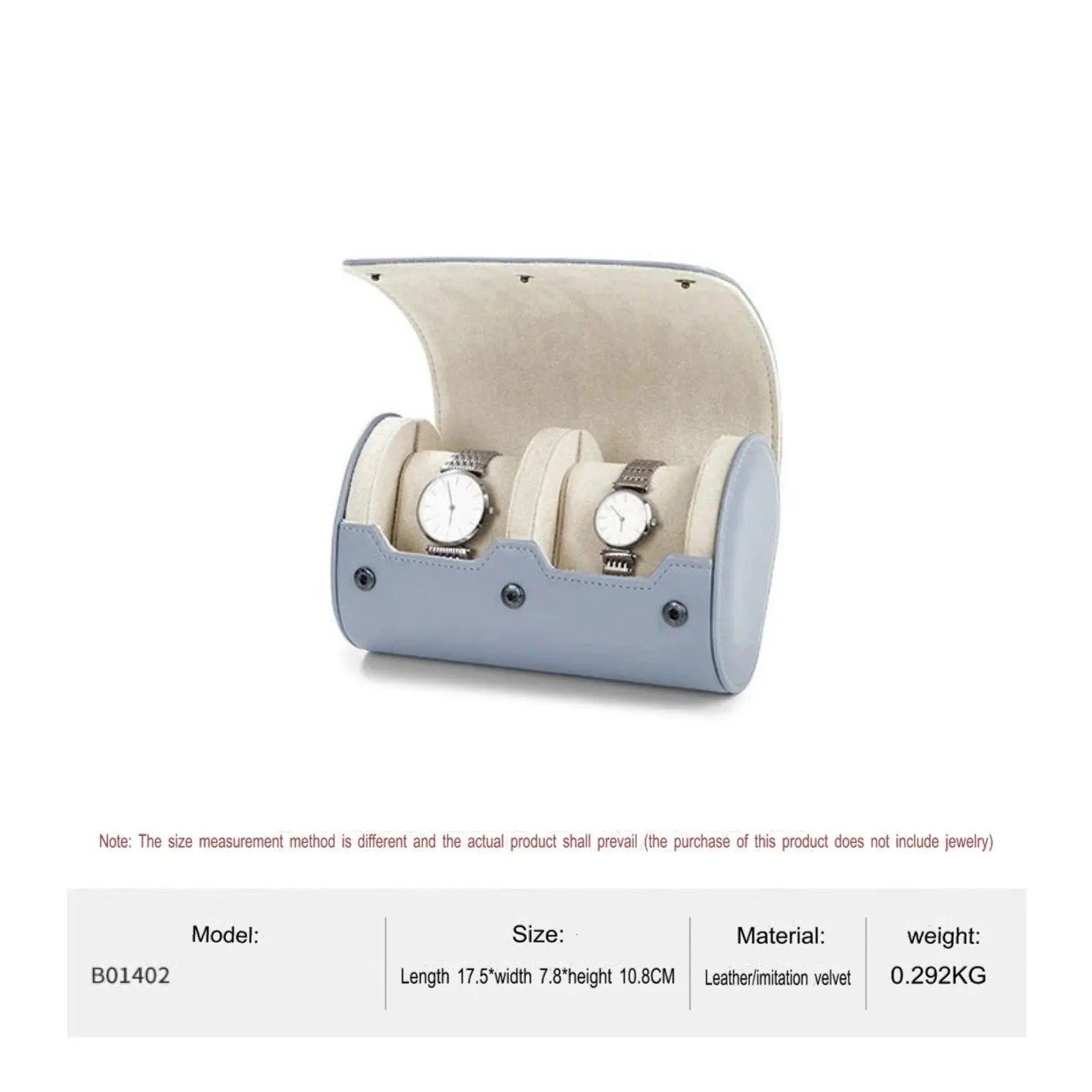 Watch Storage Box, Watch Box, Dustproof, Portable, Travel, Leather Watch, Quartz Watch, Storage Box Jim Display