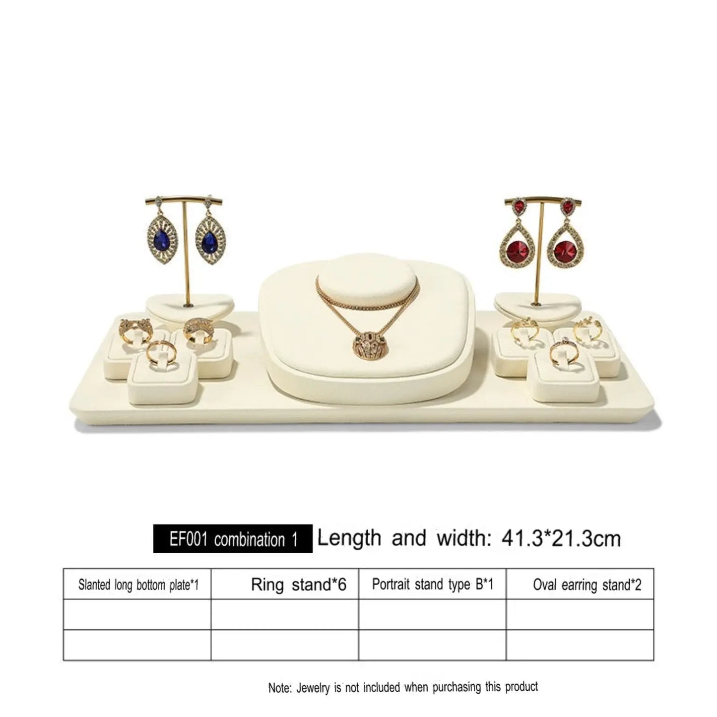 Luxury Jewelry Display Props, Rings, Necklaces, Earrings, Jewelry Counter Display Racks, Light Luxury Jewelry Display Jim Display