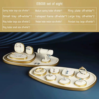 Jewellery display, light luxury window decoration tray set jewelry props Jim Display