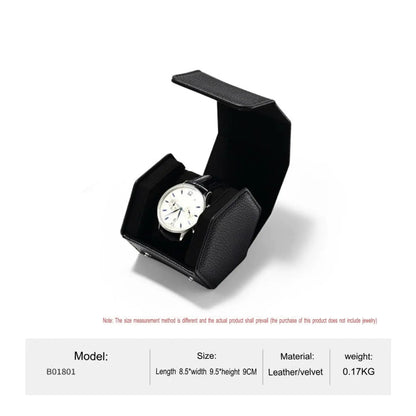 Watch Storage Box, Watch Box, Dustproof, Portable, Travel, Leather Watch, Quartz Watch, Storage Box Jim Display