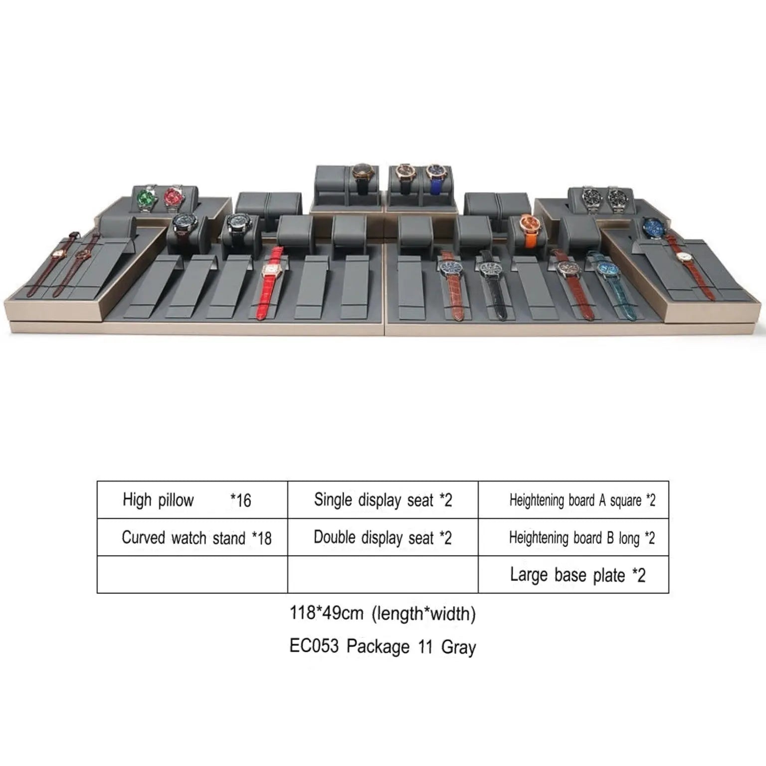 Watch display props, counter watch display racks, window displays, watch pillow bags, display racks, storage stands Jim Display