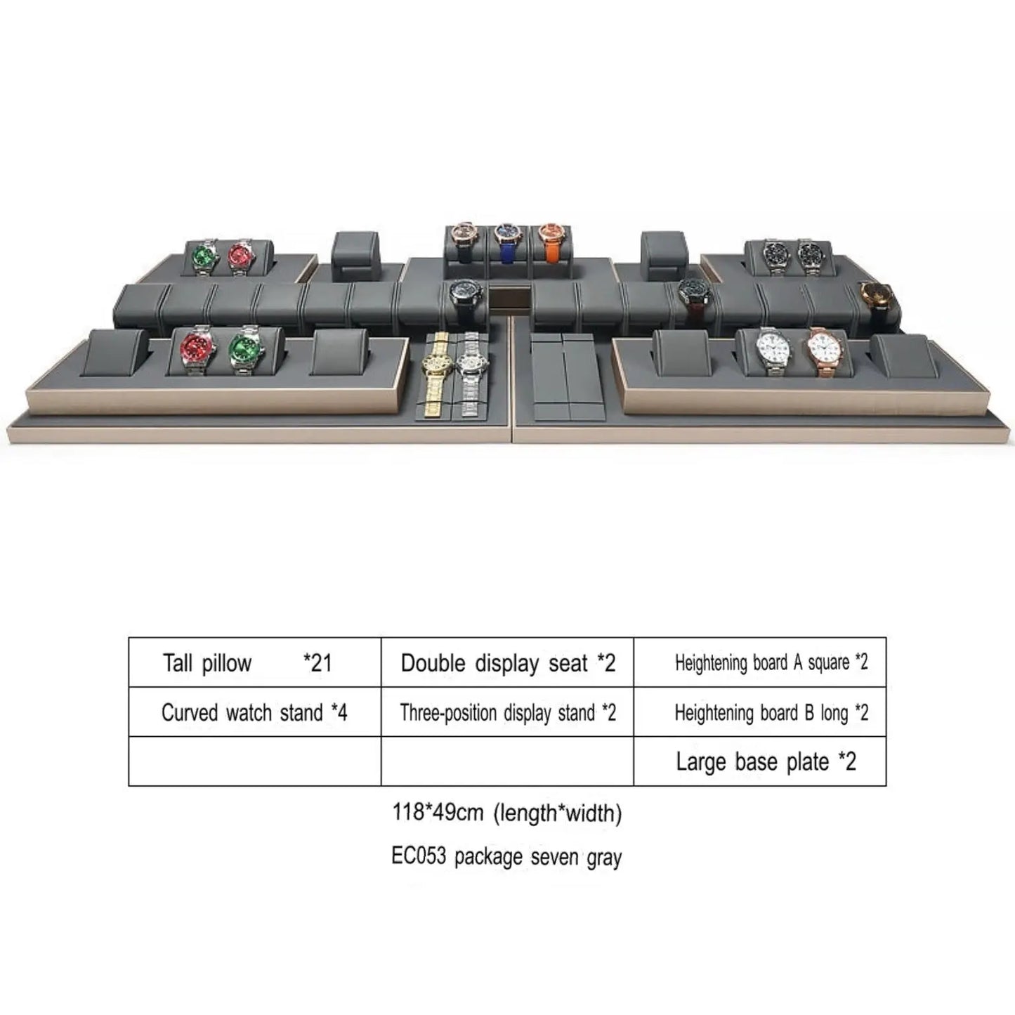 Watch display props, counter watch display racks, window displays, watch pillow bags, display racks, storage stands Jim Display