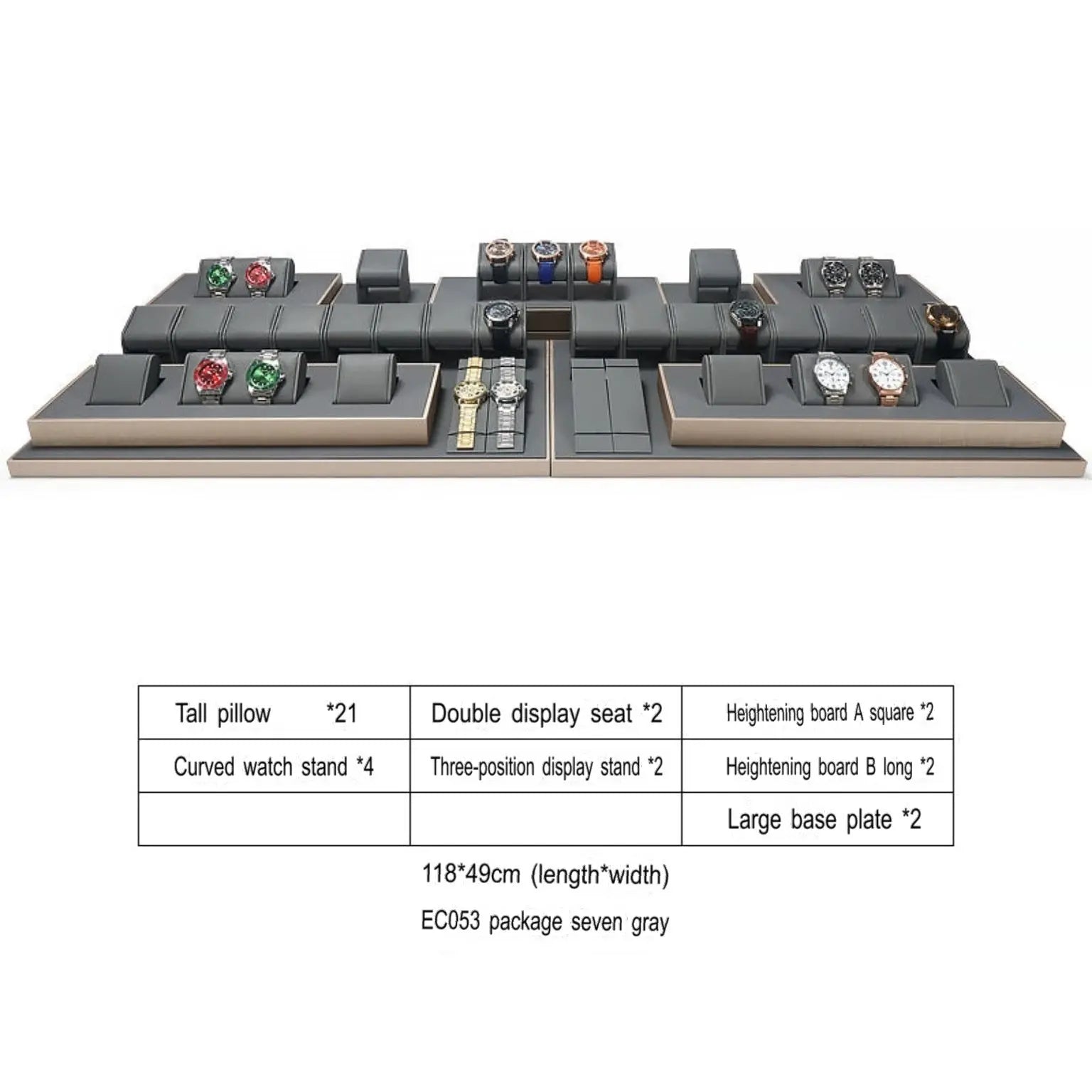 Watch display props, counter watch display racks, window displays, watch pillow bags, display racks, storage stands Jim Display