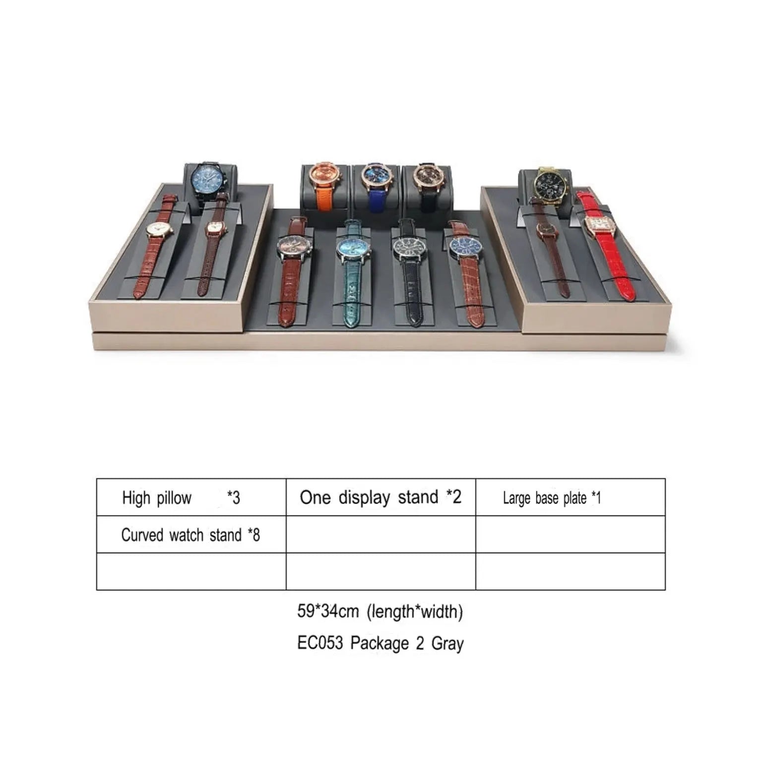 Watch display props, counter watch display racks, window displays, watch pillow bags, display racks, storage stands Jim Display