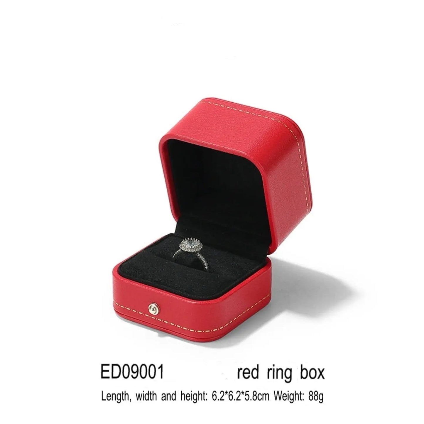 High-end Engagement Ring Box, Necklace, Bracelet, Jewelry Storage Box, Gift Jewelry Box, Three Gold Storage Box Jim Display