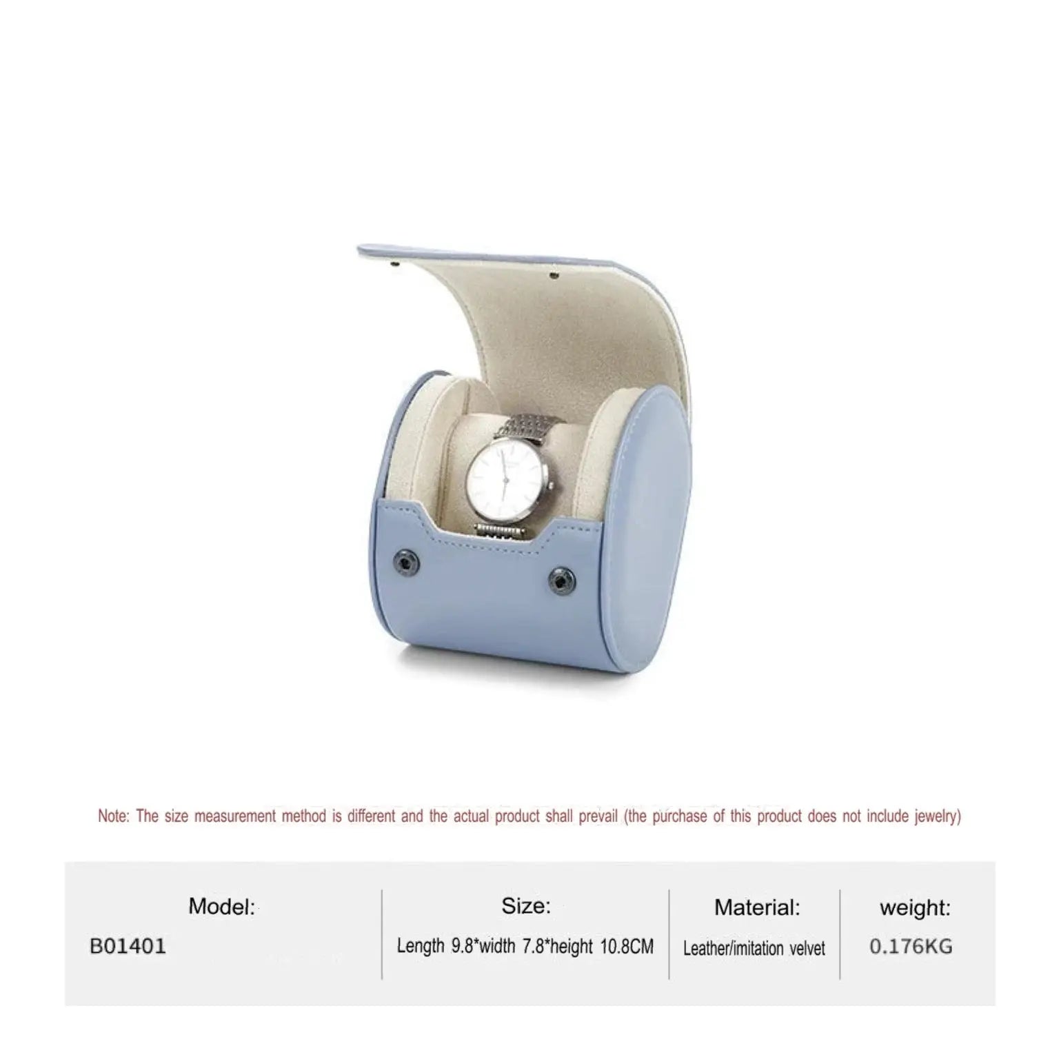Watch Storage Box, Watch Box, Dustproof, Portable, Travel, Leather Watch, Quartz Watch, Storage Box Jim Display