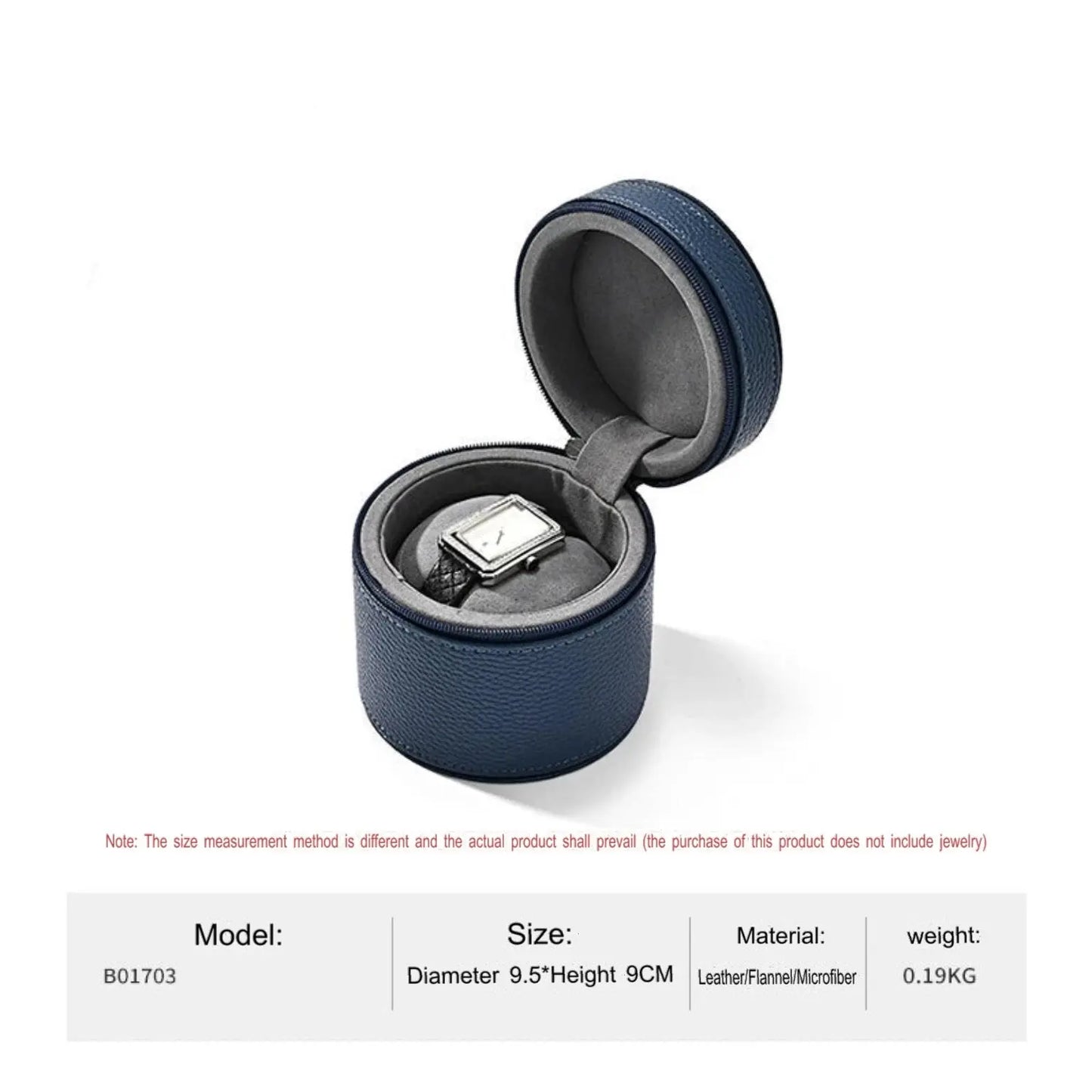 Watch Storage Box, Watch Box, Dustproof, Portable, Travel, Leather Watch, Quartz Watch, Storage Box Jim Display