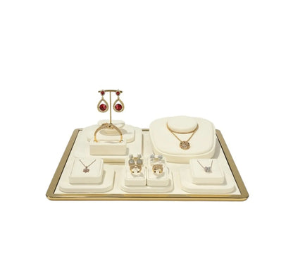 Luxury Jewelry Display Props, Rings, Necklaces, Earrings, Jewelry Counter Display Racks, Light Luxury Jewelry Display Jim Display