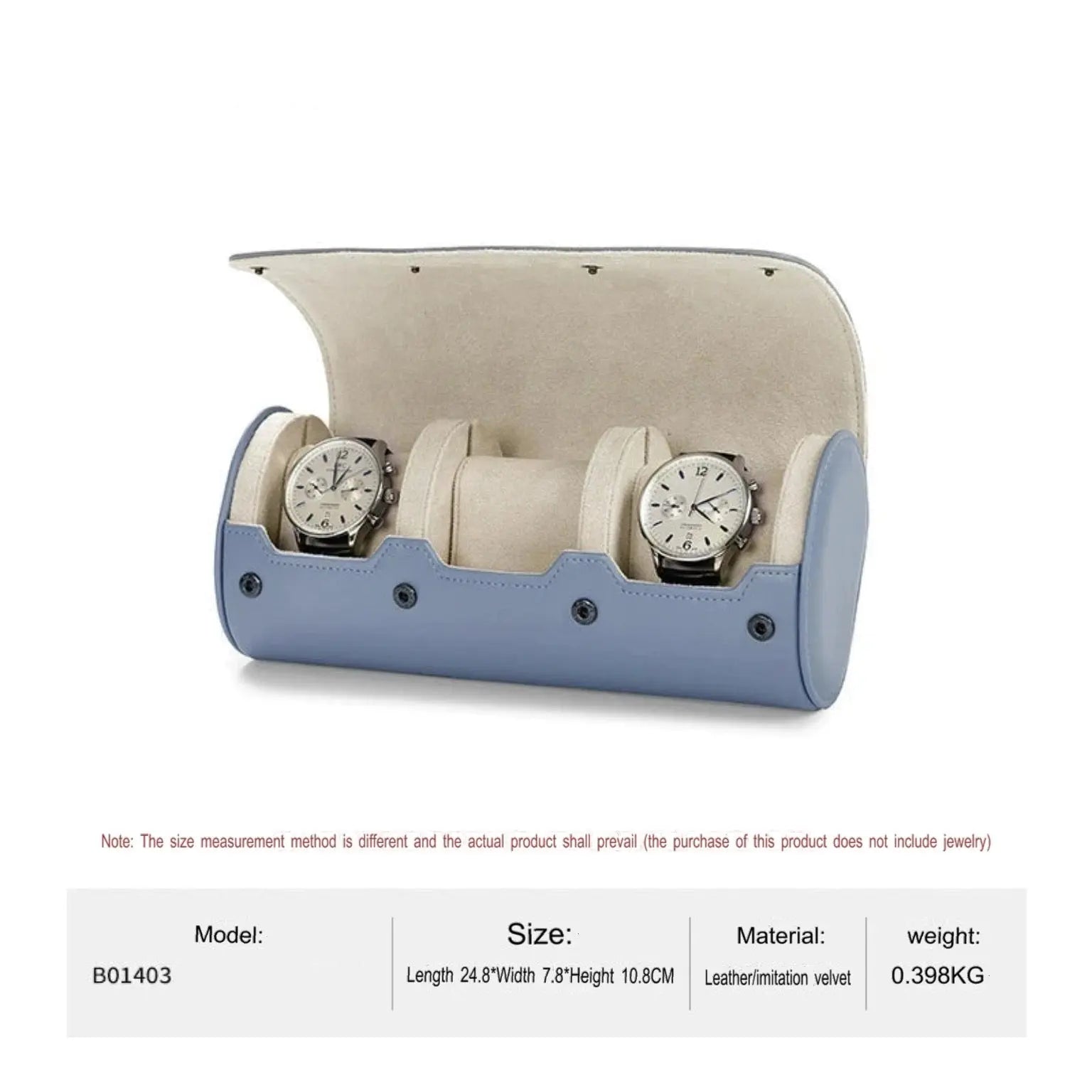 Watch Storage Box, Watch Box, Dustproof, Portable, Travel, Leather Watch, Quartz Watch, Storage Box Jim Display