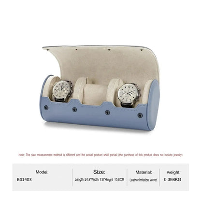 Watch Storage Box, Watch Box, Dustproof, Portable, Travel, Leather Watch, Quartz Watch, Storage Box Jim Display
