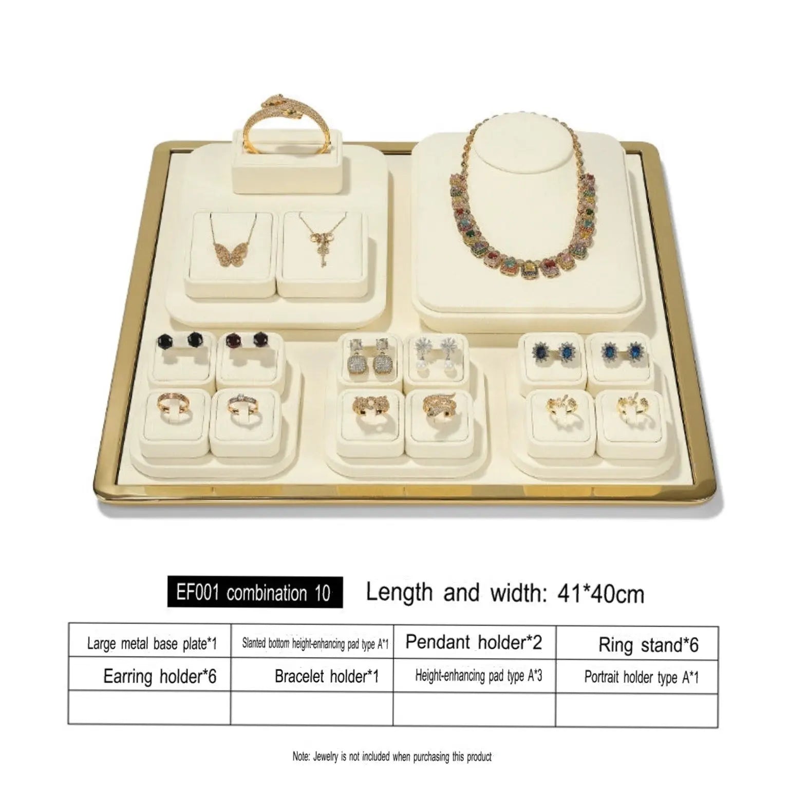 Luxury Jewelry Display Props, Rings, Necklaces, Earrings, Jewelry Counter Display Racks, Light Luxury Jewelry Display Jim Display