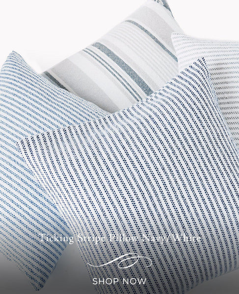 Ticking Stripe Pillow