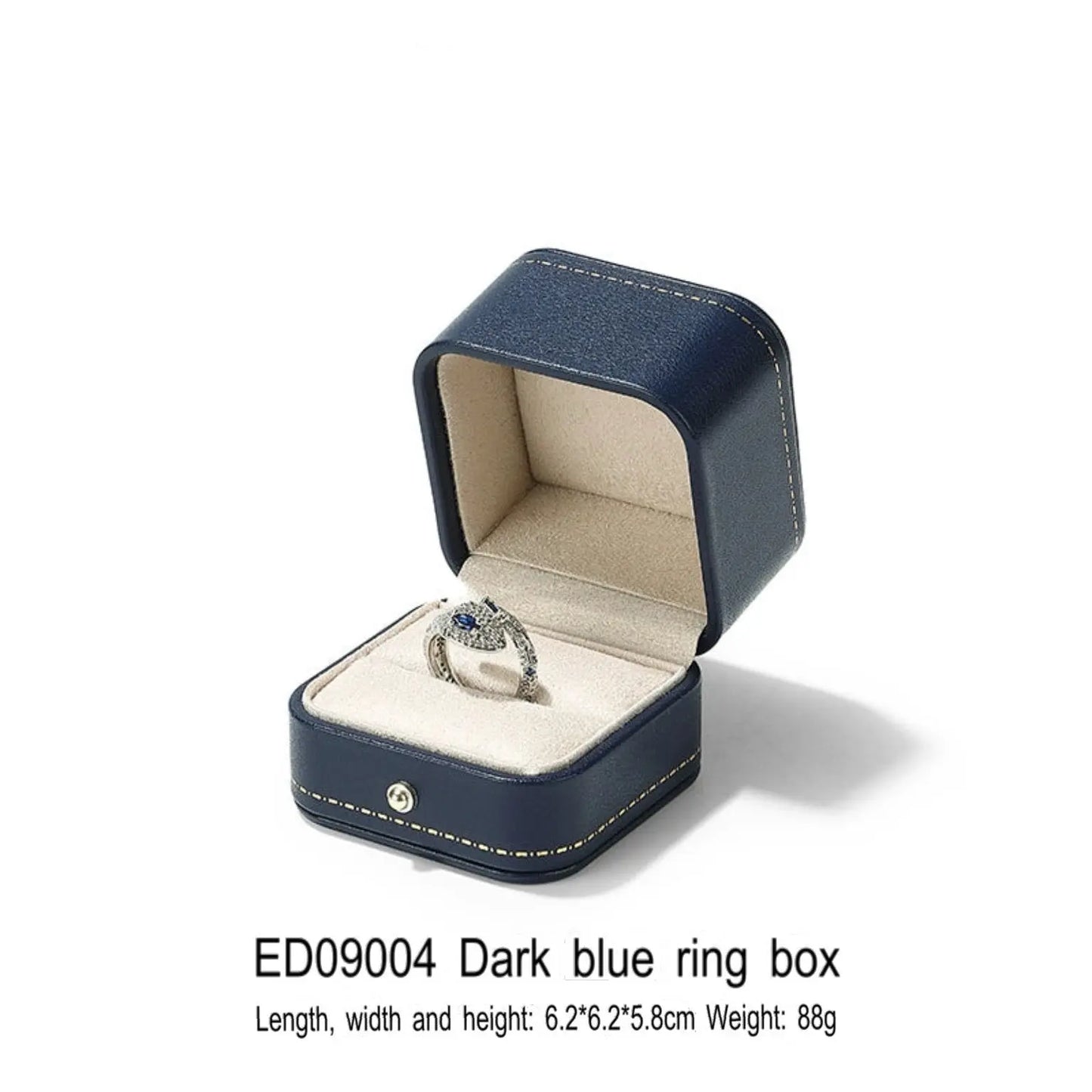 High-end Engagement Ring Box, Necklace, Bracelet, Jewelry Storage Box, Gift Jewelry Box, Three Gold Storage Box Jim Display