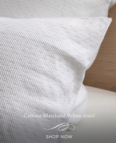 Cervino Matelasse White Detail