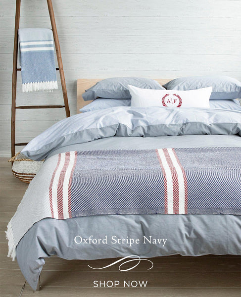Oxford Stripe Navy
