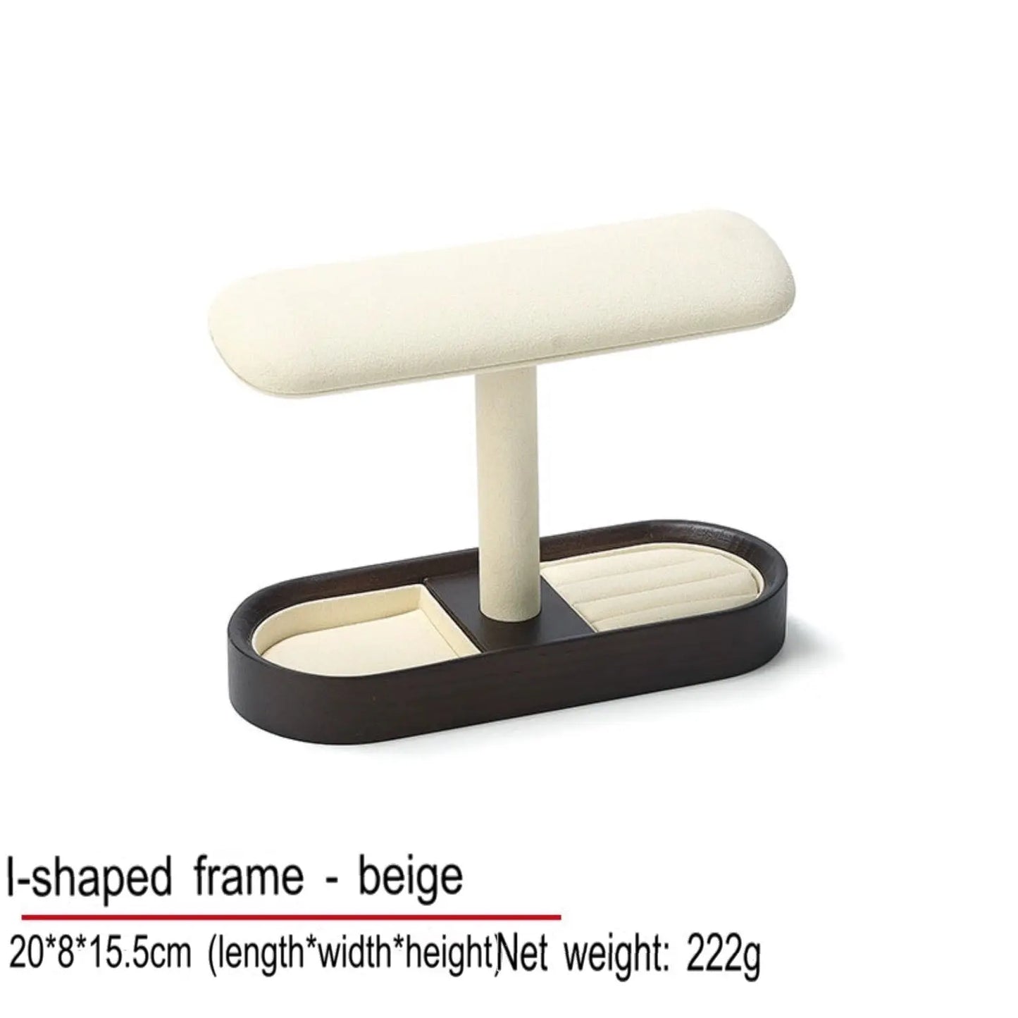 Watch and Jewelry display, gray microfiber bracelet bracelet, watch bracelet display props, rings, earring racks Jim Display