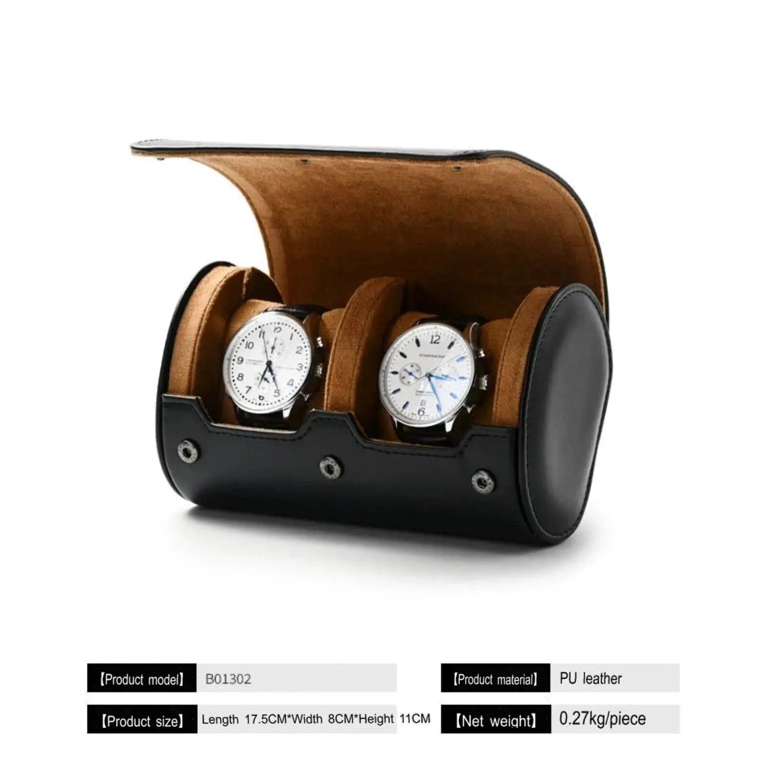 Watch Storage Box, Watch Box, Dustproof, Portable, Travel, Leather Watch, Quartz Watch, Storage Box Jim Display