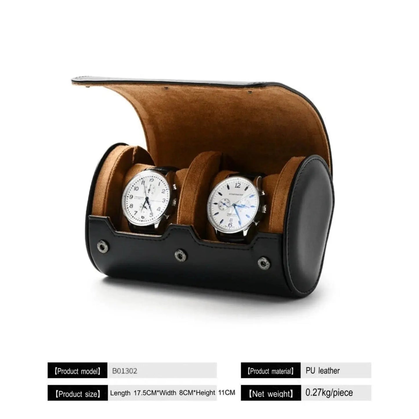 Watch Storage Box, Watch Box, Dustproof, Portable, Travel, Leather Watch, Quartz Watch, Storage Box Jim Display