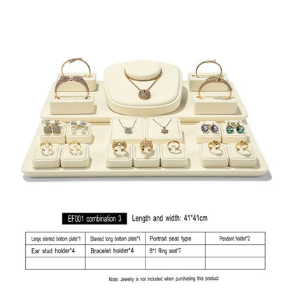 Luxury Jewelry Display Props, Rings, Necklaces, Earrings, Jewelry Counter Display Racks, Light Luxury Jewelry Display Jim Display