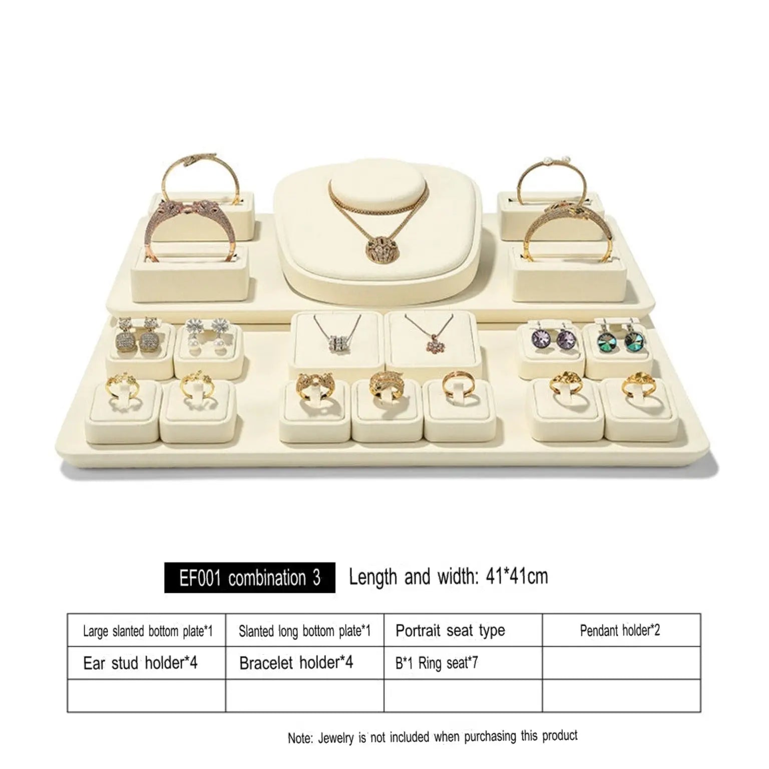 Luxury Jewelry Display Props, Rings, Necklaces, Earrings, Jewelry Counter Display Racks, Light Luxury Jewelry Display Jim Display