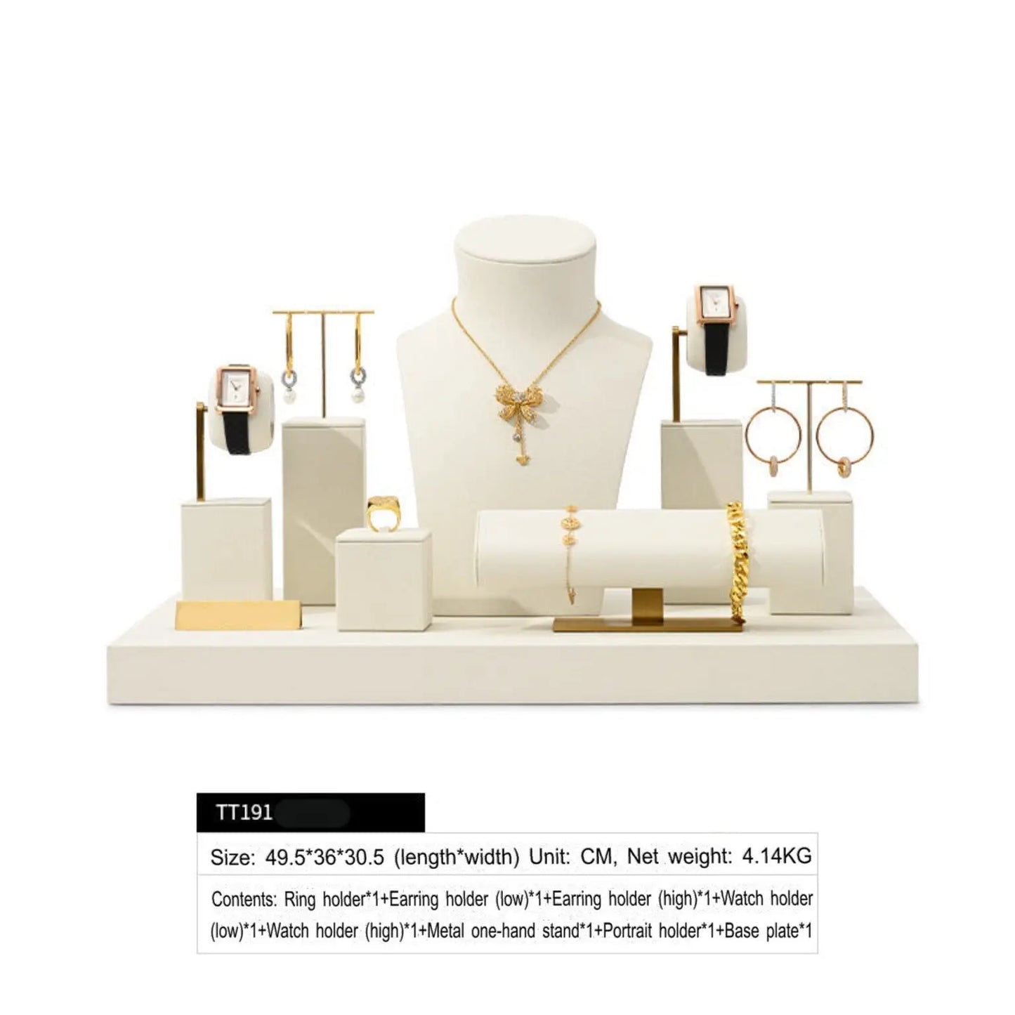 Jewelry display shelf, light luxury, modern rings, bracelets, necklaces, watch counters, jewelry display props Jim Display