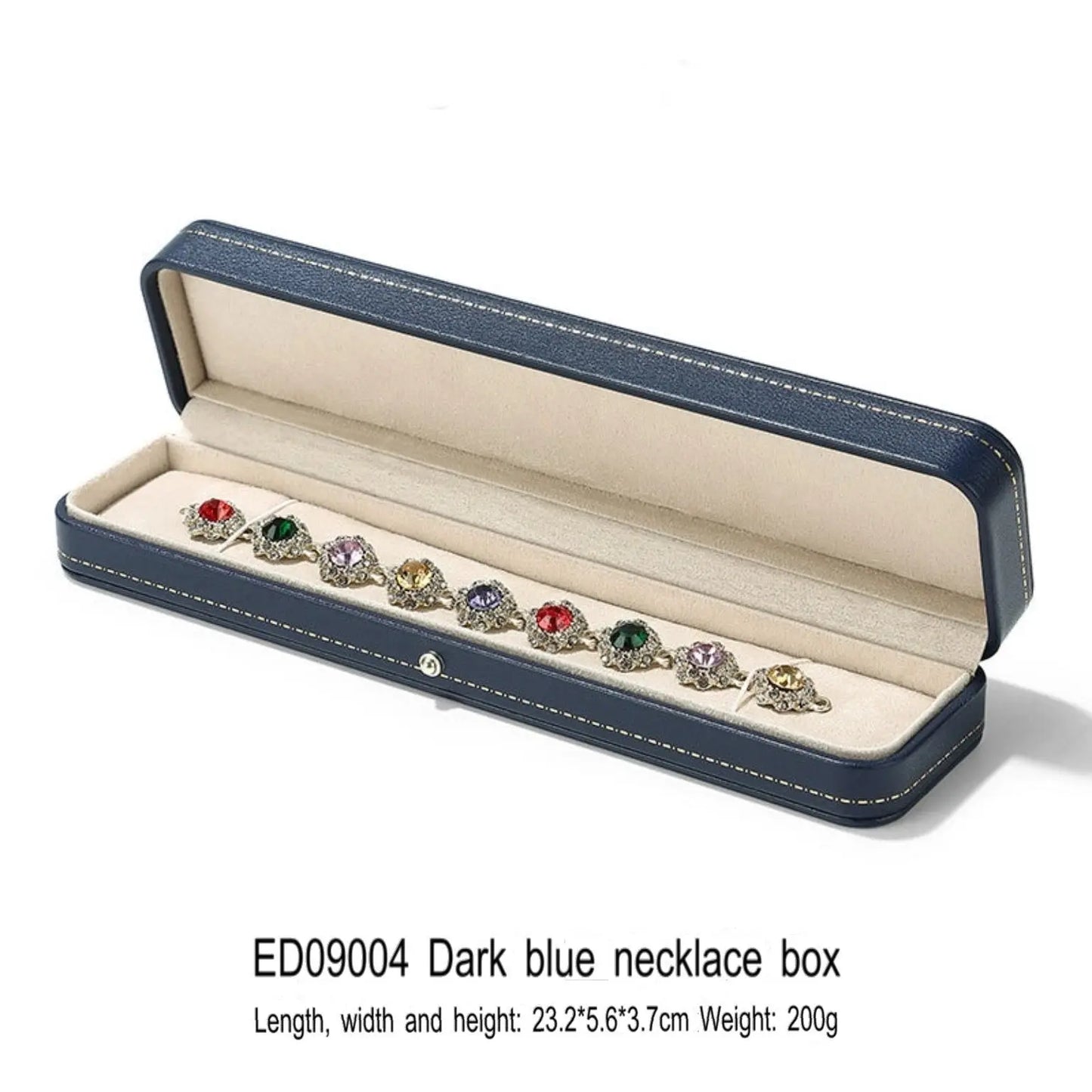 High-end Engagement Ring Box, Necklace, Bracelet, Jewelry Storage Box, Gift Jewelry Box, Three Gold Storage Box Jim Display