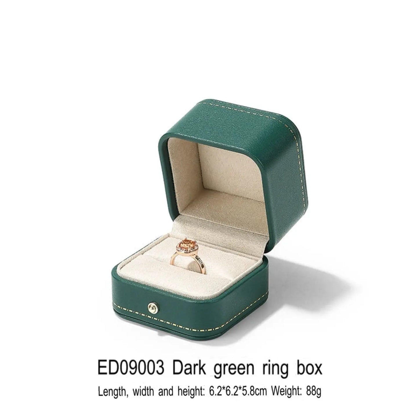 High-end Engagement Ring Box, Necklace, Bracelet, Jewelry Storage Box, Gift Jewelry Box, Three Gold Storage Box Jim Display