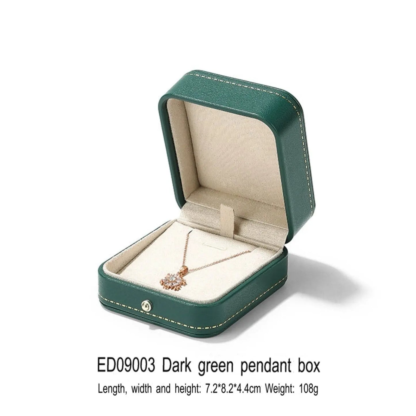 High-end Engagement Ring Box, Necklace, Bracelet, Jewelry Storage Box, Gift Jewelry Box, Three Gold Storage Box Jim Display
