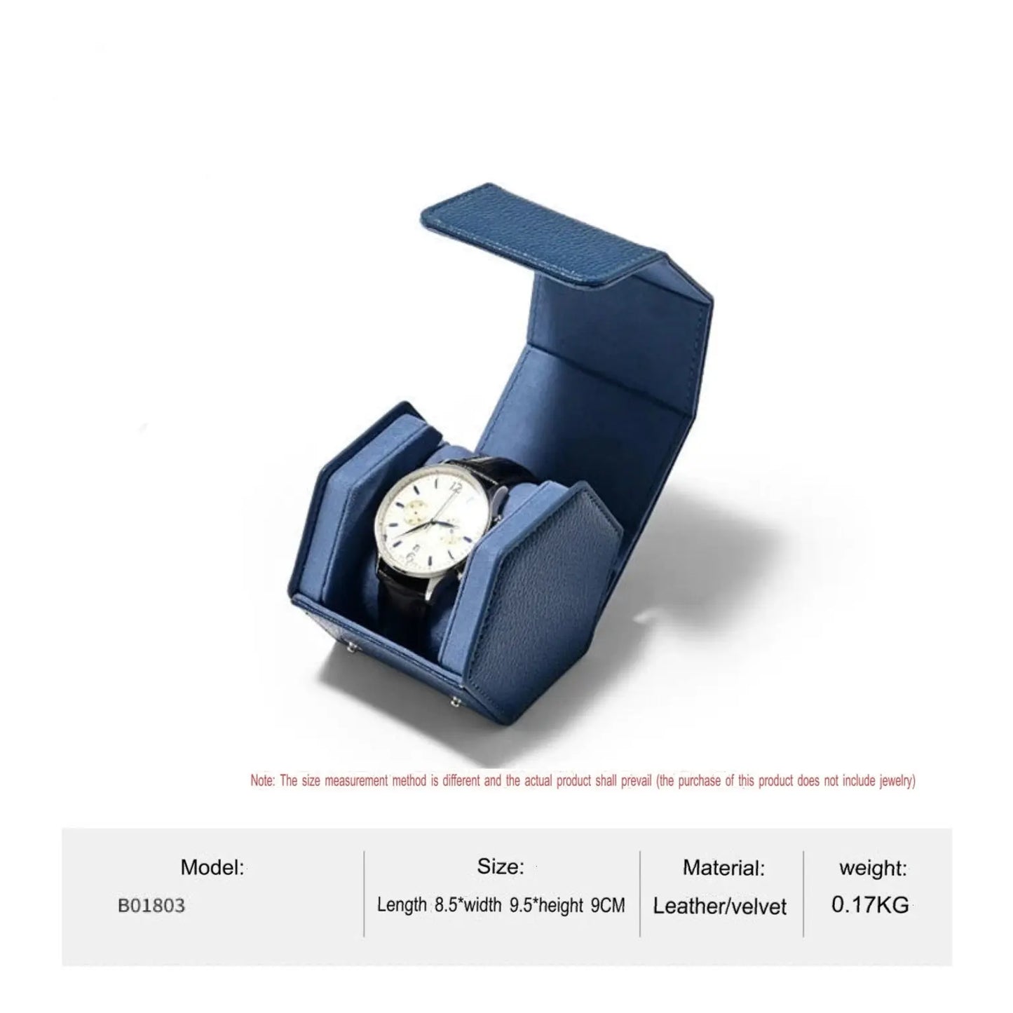 Watch Storage Box, Watch Box, Dustproof, Portable, Travel, Leather Watch, Quartz Watch, Storage Box Jim Display