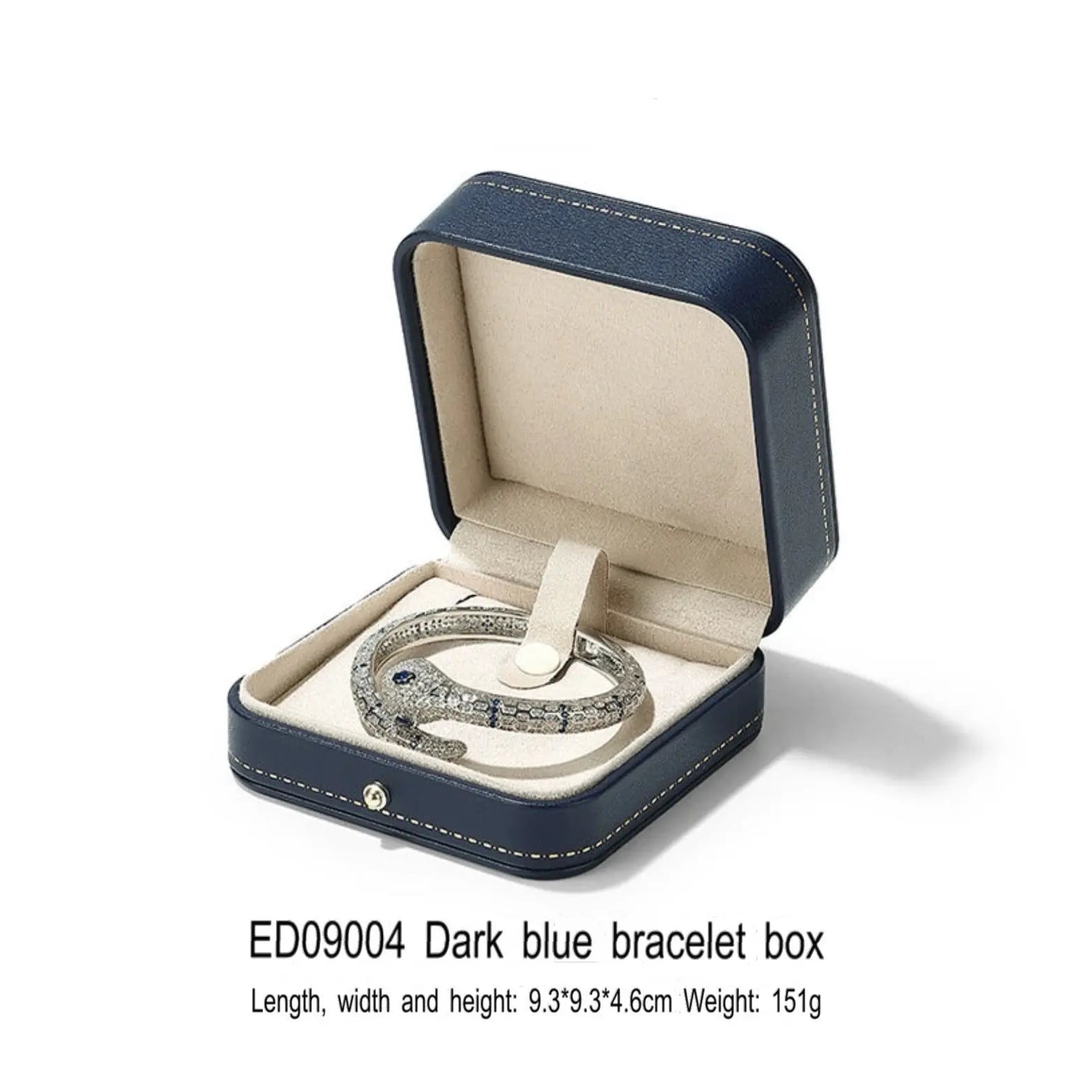 High-end Engagement Ring Box, Necklace, Bracelet, Jewelry Storage Box, Gift Jewelry Box, Three Gold Storage Box Jim Display